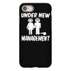under new management stag night wedding mens iPhone 8