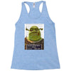 shrek mug shot funny Racerback Tank