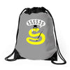 rich snake Drawstring Bags