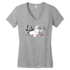 harmless little bunny Women's V-Neck T-Shirt