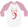 monster face 3/4 Sleeve Shirt