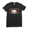 December  Peeking Out Baby Boy Ladies Fitted T-Shirt