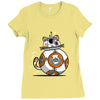 bb 9 lives Ladies Fitted T-Shirt