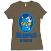 memphis kings Ladies Fitted T-Shirt