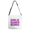girlie gamer Adjustable Strap Totes
