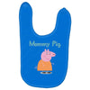 peppa pig mommy pig Baby Bibs