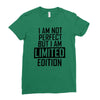 limited edition1 Ladies Fitted T-Shirt