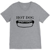 hot dog V-Neck Tee