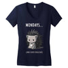 mondays (2) Women's V-Neck T-Shirt