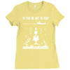 to fish or not to fish what a stupid question Ladies Fitted T-Shirt