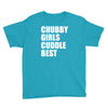 chubby girls cuddle best Youth Tee