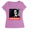 wednesday addams Women's Triblend Scoop T-shirt