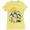 roam Ladies Fitted T-Shirt