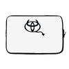 toyota parodie diable Laptop sleeve