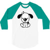 cute dog 3/4 Sleeve Shirt