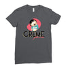 creme fraiche Ladies Fitted T-Shirt