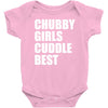 chubby girls cuddle best Baby Onesie