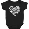 gamer art Baby Bodysuit