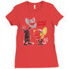 narf punk Ladies Fitted T-Shirt