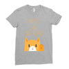 cattfeine mug Ladies Fitted T-Shirt