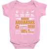 Born Arquarius Multitasking Problem Solving Tees Baby Onesie