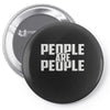 people are people Pin-back button