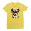 gryffindog pug Ladies Fitted T-Shirt