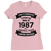 Premium Vintage  1987 Ladies Fitted T-Shirt