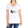Girl Ladies Curvy T-Shirt