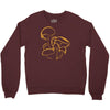pilze magic mushroom wald natur nature psy psycho trip Crewneck Sweatshirt