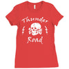 thunder road Ladies Fitted T-Shirt