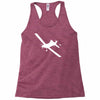 decal cal fire airplan Racerback Tank