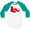 red skinhead bovver boots ideal birthday gift or present 3/4 Sleeve Shirt