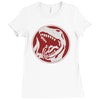 tyrannosaurus! Ladies Fitted T-Shirt