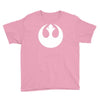 rebel alliance sticker vinyl decal star wars   car window wall decor Youth Tee
