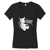 awesome possum Women's V-Neck T-Shirt
