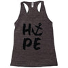 hope anchor Racerback Tank