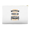 Super Cool Father In Law Of A Freaking Awesome Daughter In Law Accessory Pouches