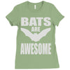 bats are awesome Ladies Fitted T-Shirt