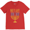 get lit V-Neck Tee