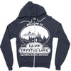 camp crystal lake est 1935 Zipper Hoodie