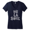 de la soul Women's V-Neck T-Shirt