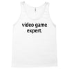 video game expert t shirt 3xl funny xbox ps3 nerdy geeky wii cod snipe Tank Top