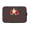 funny flashing naked nude christmas santa claus Laptop sleeve
