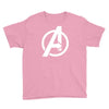 avengers sticker vinyl decal Youth Tee