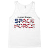 United States Space Force American Flag Tank Top