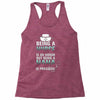 nurse nana Racerback Tank