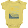 surf line Baby Onesie