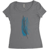 Whale Women's Triblend Scoop T-shirt