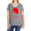 dawn of the dead retro 70s horror zombie film Ladies Curvy T-Shirt